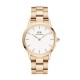 Montre DW Iconic Link 36 RG White