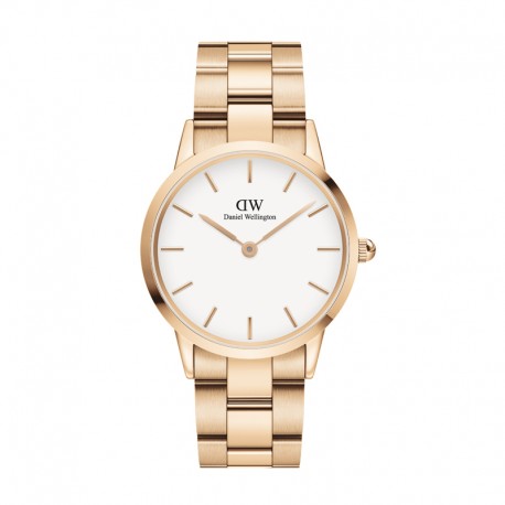 Montre DW Iconic Link 36 RG White