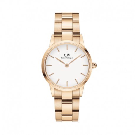 Montre DW Iconic Link 28 RG White