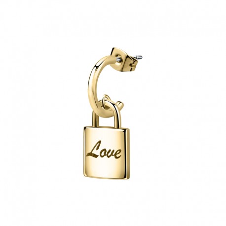 CLICKER EAR.PADLOCK YG+LOVE