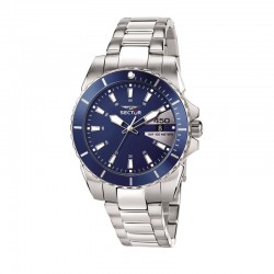 450 41MM 3H BLUE DIAL BR SS