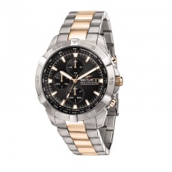 ADV2500 43MM CHR BLACK DIAL BR SS+RG
