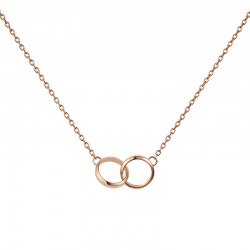 NECKLACE UNITY ONE SIZE ROSE GOLD