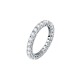 SCINTILLE RING SILVER 925 W/FULL CZ S.12