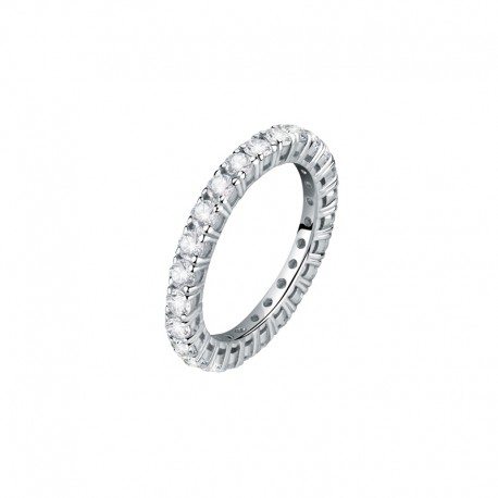 SCINTILLE RING SILVER 925 W/FULL CZ S.16
