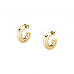 CREOLE EARRINGS SS + IP GOLD