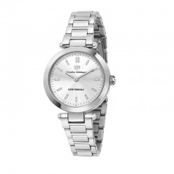 LADY LIKE WATCH 34MM 2H S/WHI DIAL BR SS