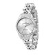CHAIN CAPSULE 34MM 3H SILVER DIAL BR SS