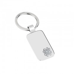 KEYHOLDER TAG SS FOUR LEAF COVER WITH CR
