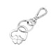 KEYHOLDER LOVE SS HEART FOUR-LEAF CLOVER