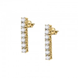 SCINTILLE EARRINGS SILVER&GOLD PLATED