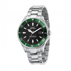 230 43MM AUTO 3H GREEN BE BLK DIAL BR SS