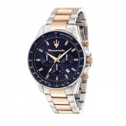 SFIDA 44MM CHR BLUE DIAL BR SS+RG