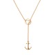 Collier Tom Hope Heart and anchor gold