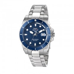 450 41MM 3H BLUE DIAL BR SS