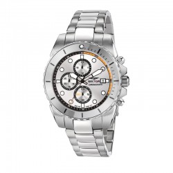 450 43MM CHR SILVER/WHT DIAL BR SS