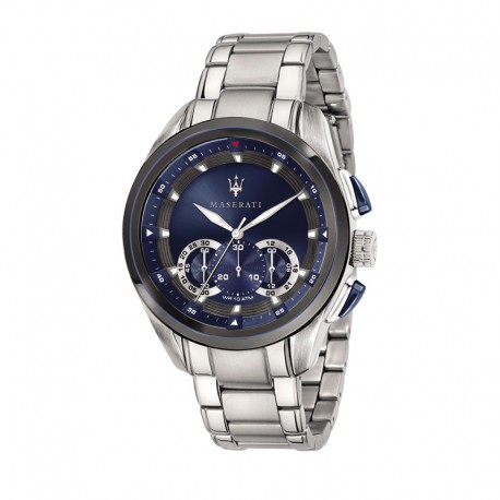 TRAGUARDO 45MM CHR BLUE DIAL BR SS