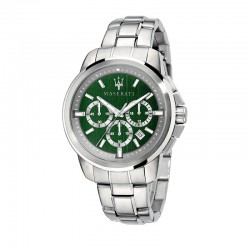SUCCESSO 44MM CHR GREEN DIAL BR SS