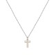 MOTOWN PENDANT CROSS WITH IP RG 60CM